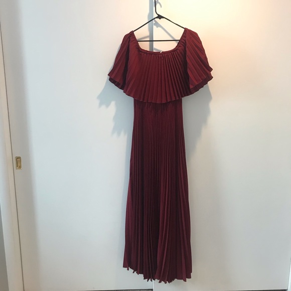 The Clothing Company Maroon Maxi Dress - Picture 3 of 5